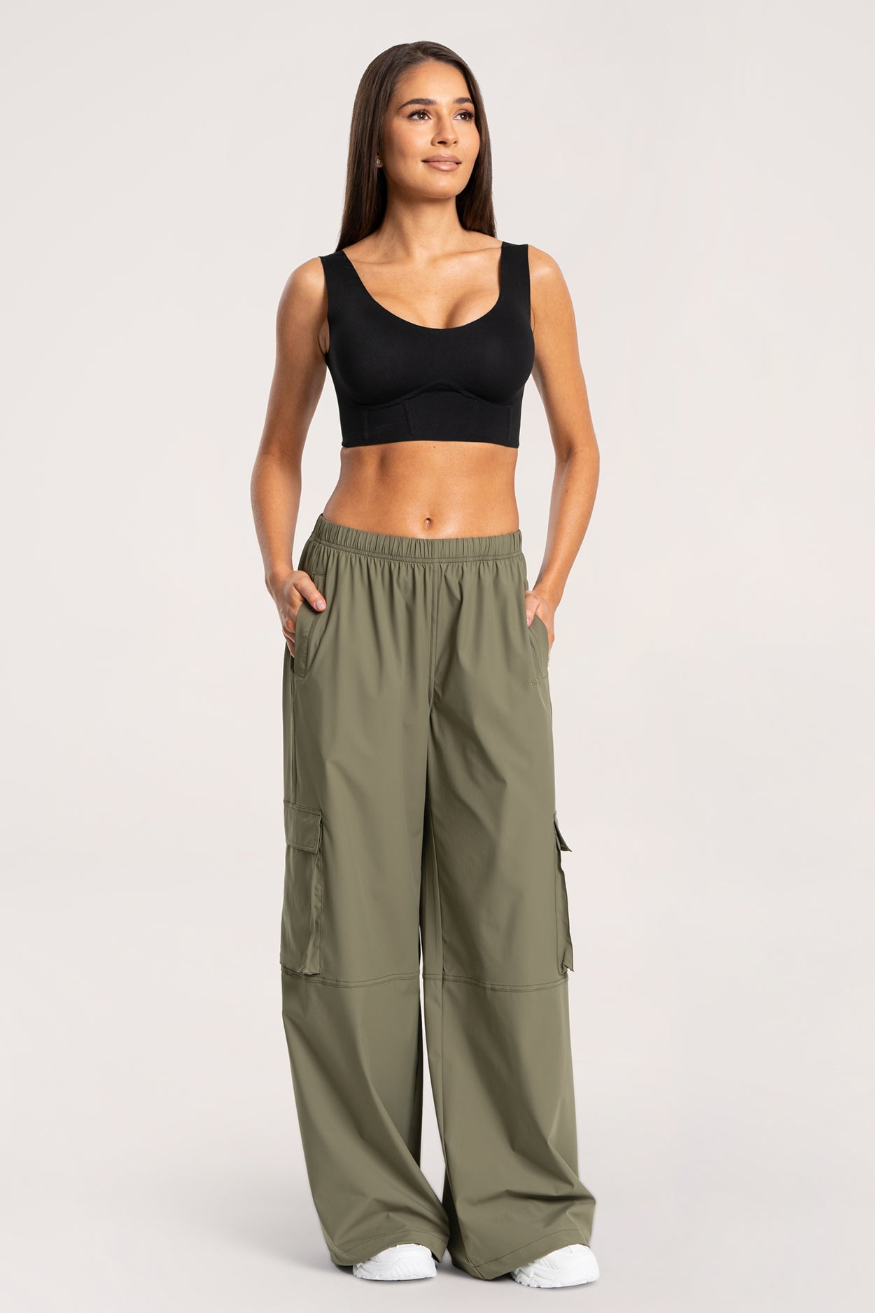 Spodnie cargo UN1FORM khaki