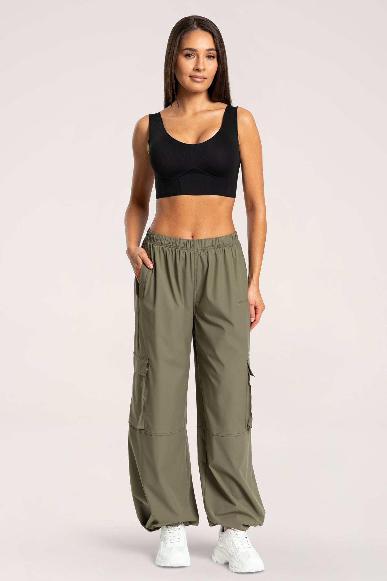 Spodnie cargo UN1FORM khaki