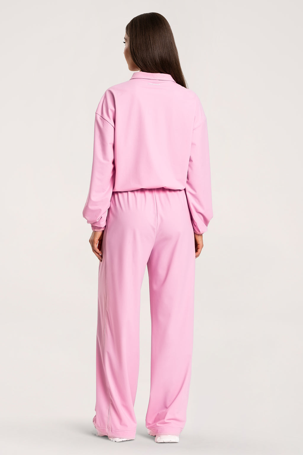 Spodnie slick UN1FORM light pink