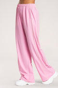 Spodnie slick UN1FORM light pink