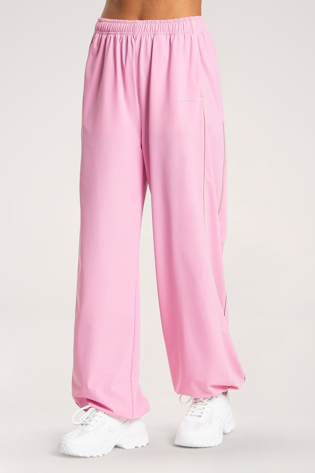 Spodnie slick UN1FORM light pink