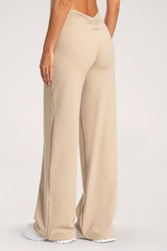 Spodnie booty tie UN1FORM sand