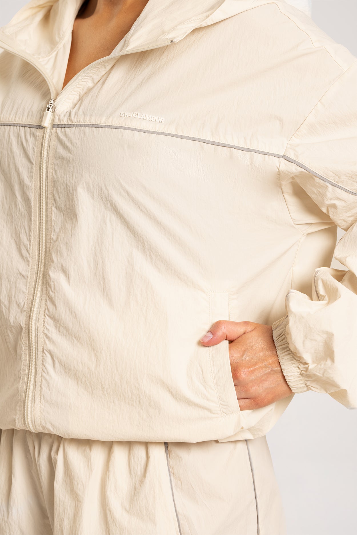 Bluza ortalionowa UN1FORM vanilla