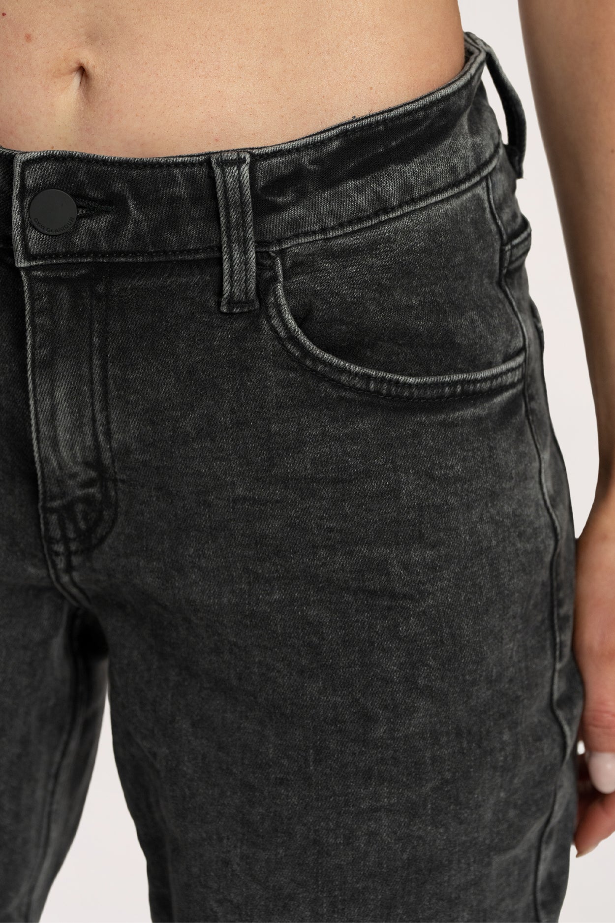 Hüftjeans Wide grey