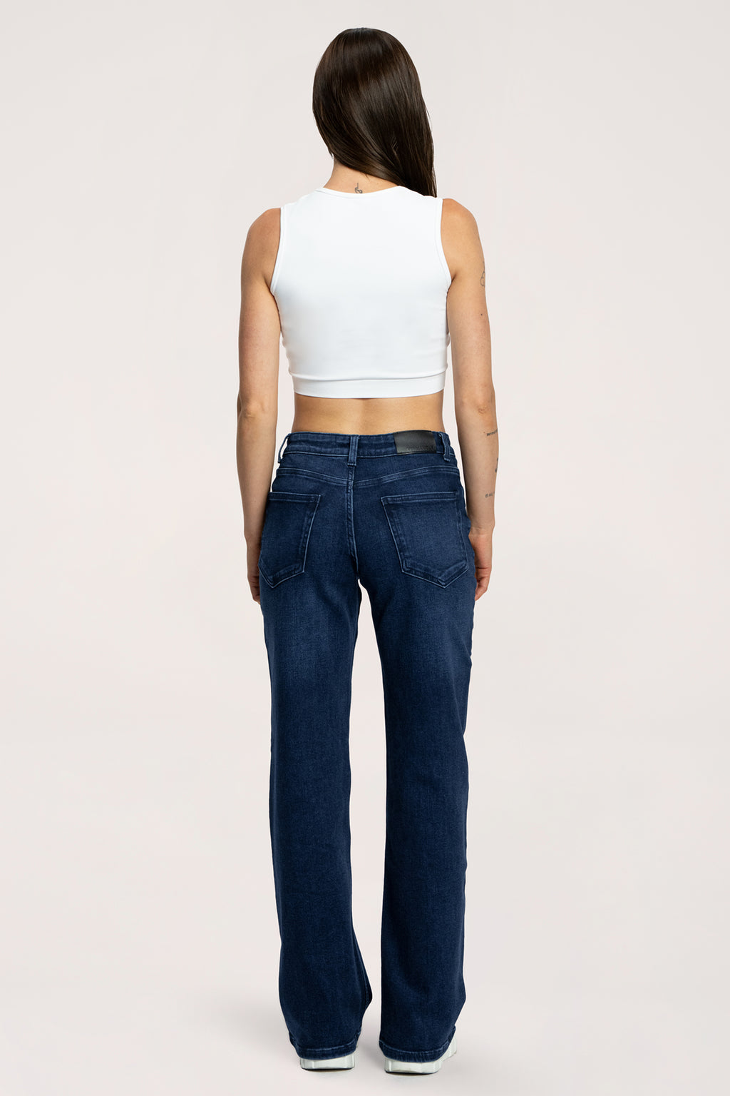 Hüftjeans Wide navy blue