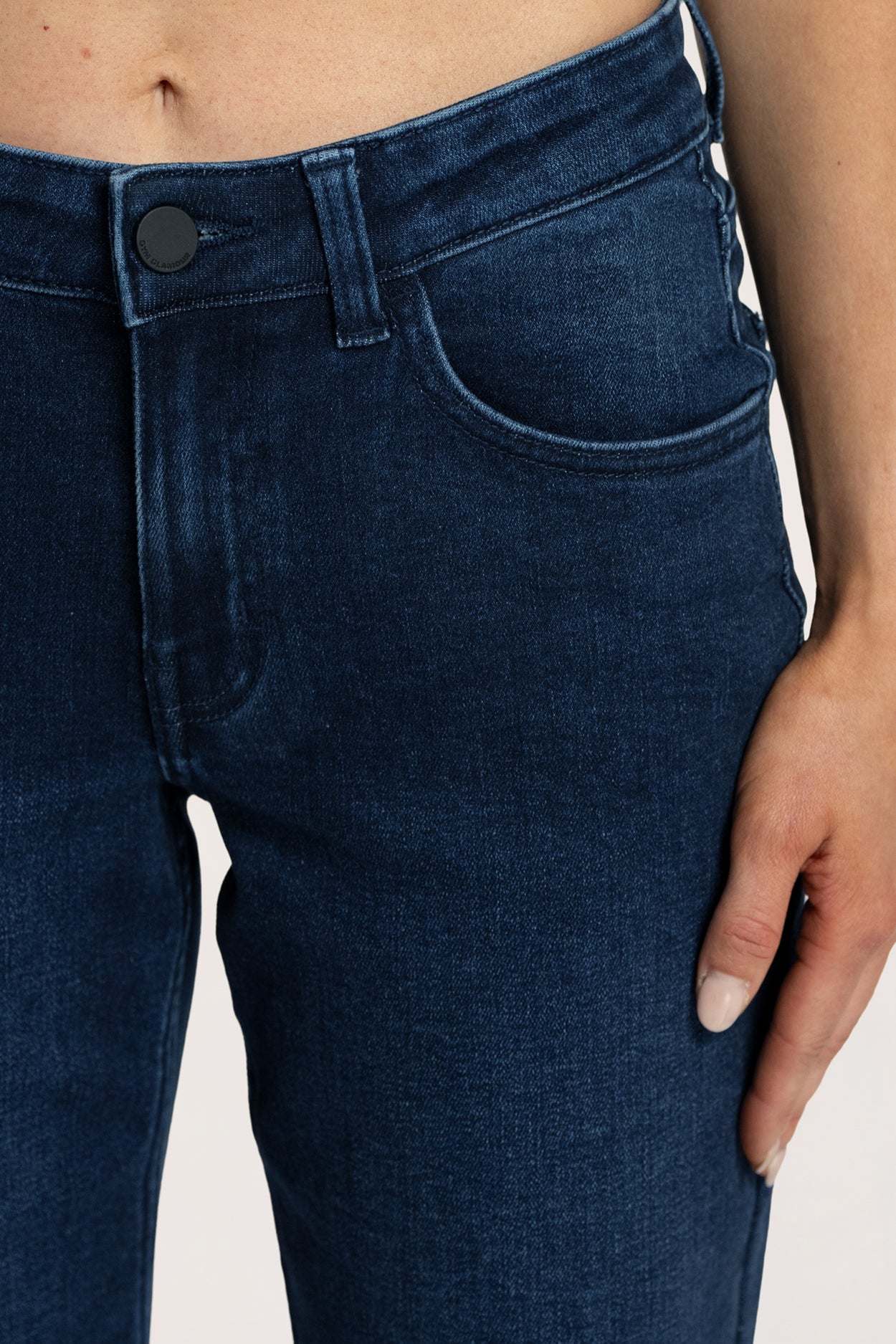 Hüftjeans Wide navy blue