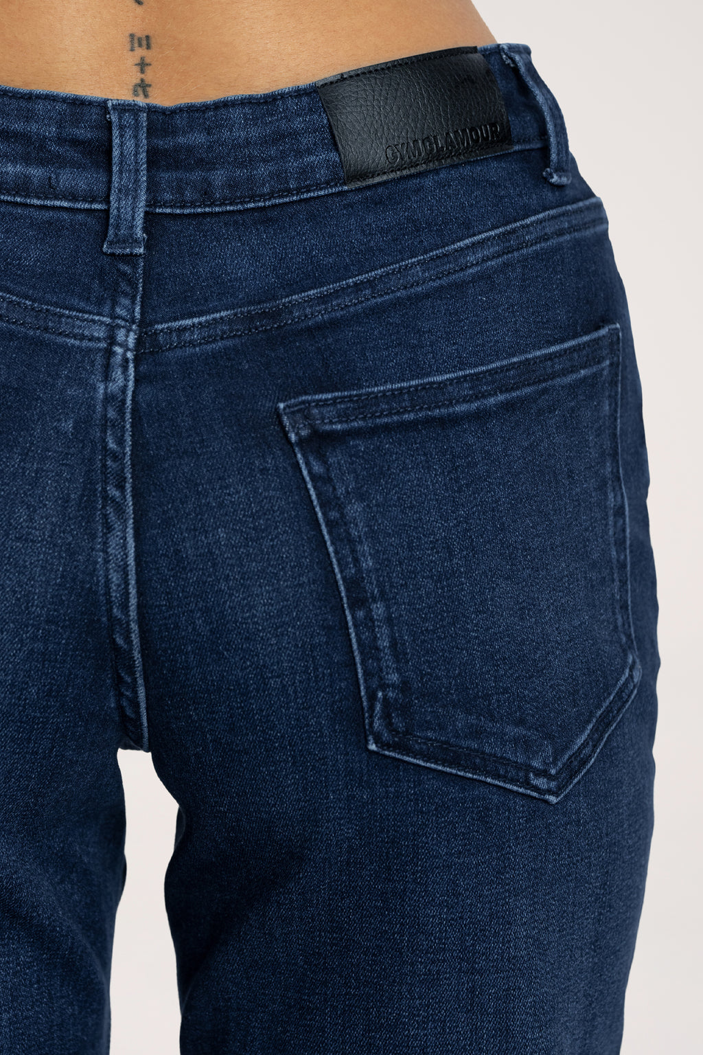 Hüftjeans Wide long navy blue