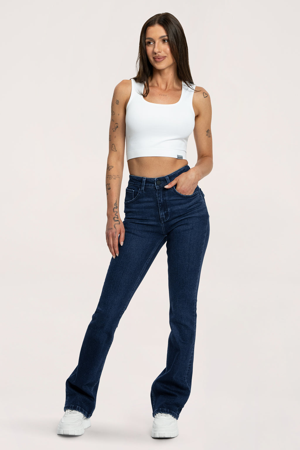 Schlagjeans Push Up navy blue
