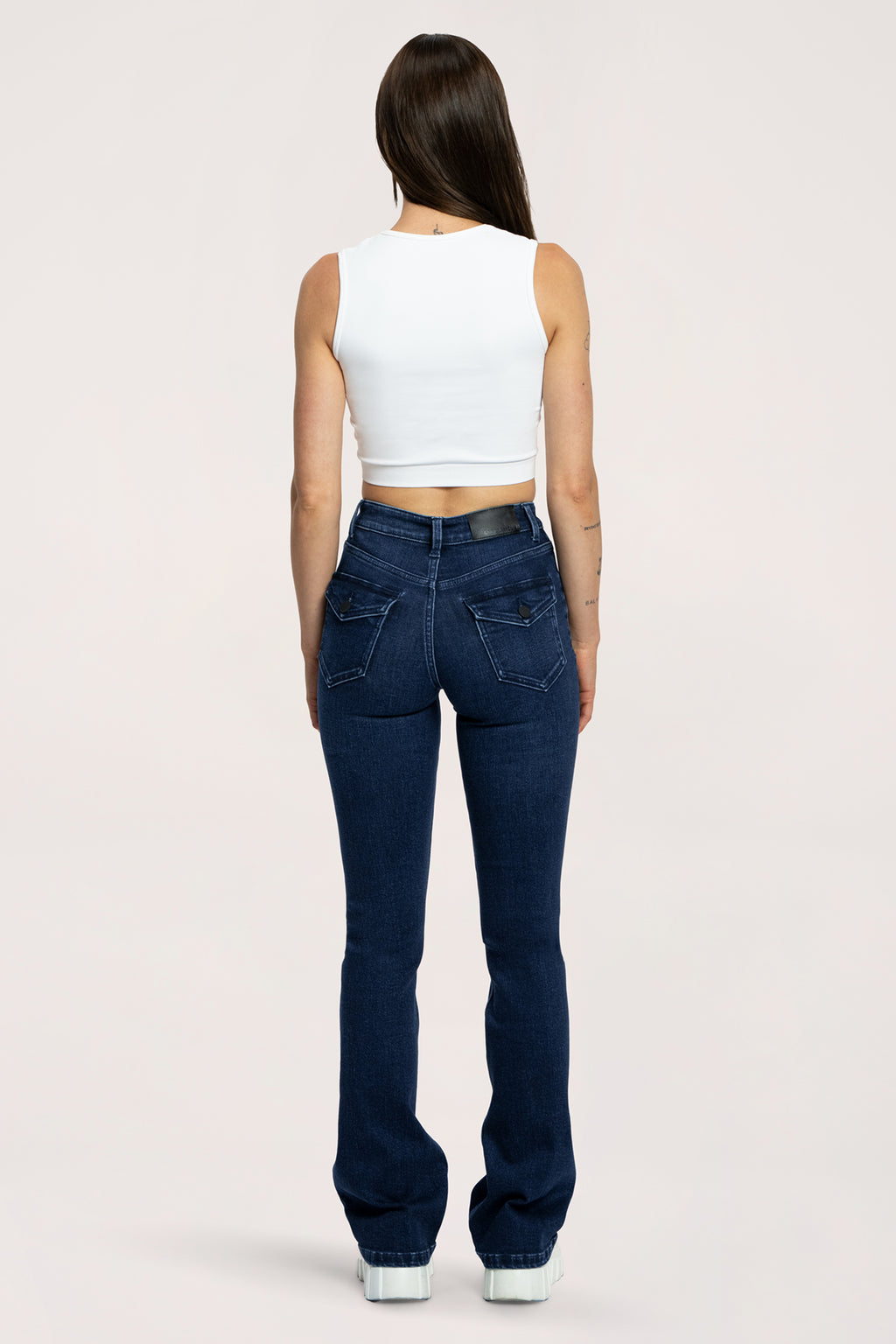 Schlagjeans Push Up navy blue