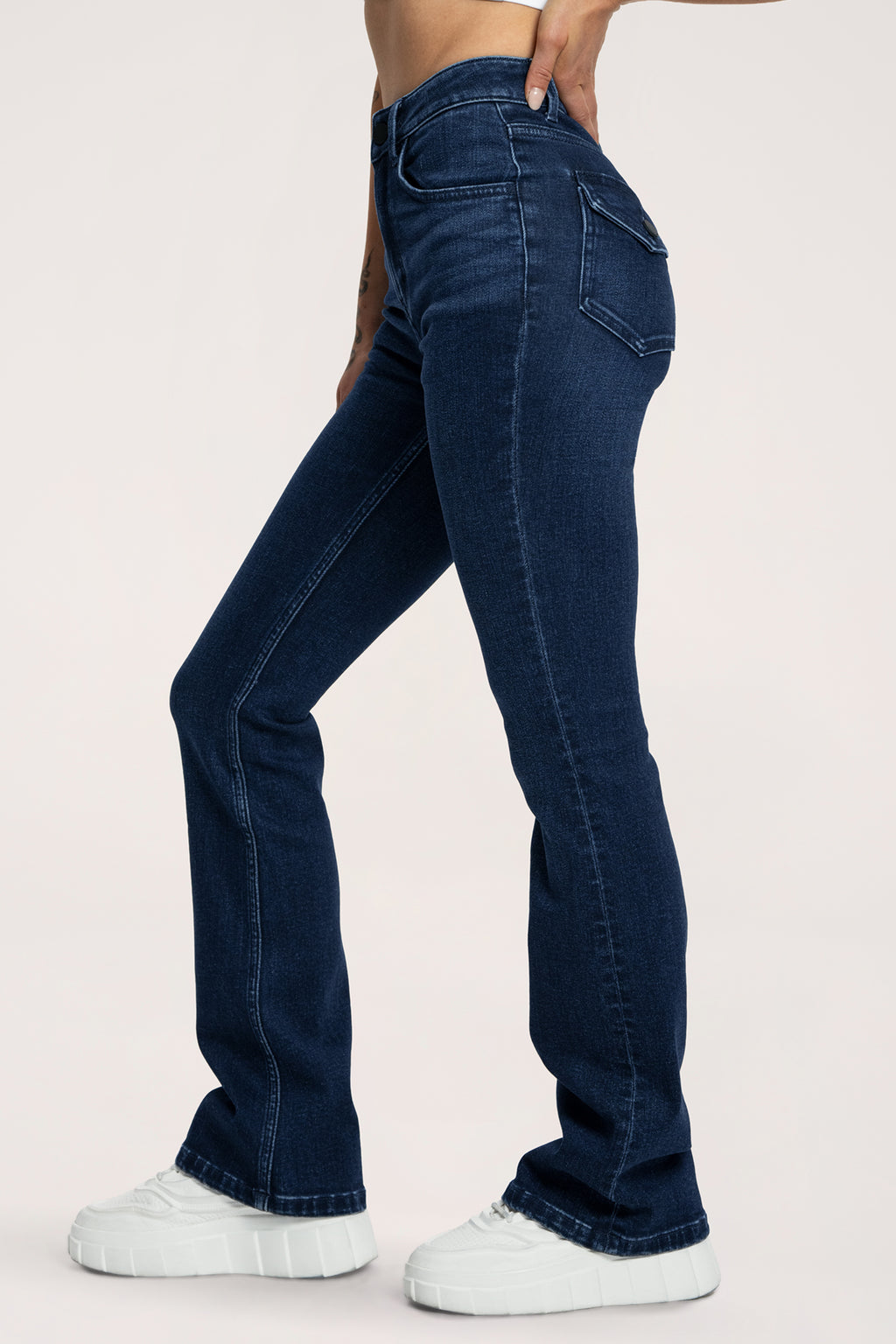 Schlagjeans Push Up navy blue