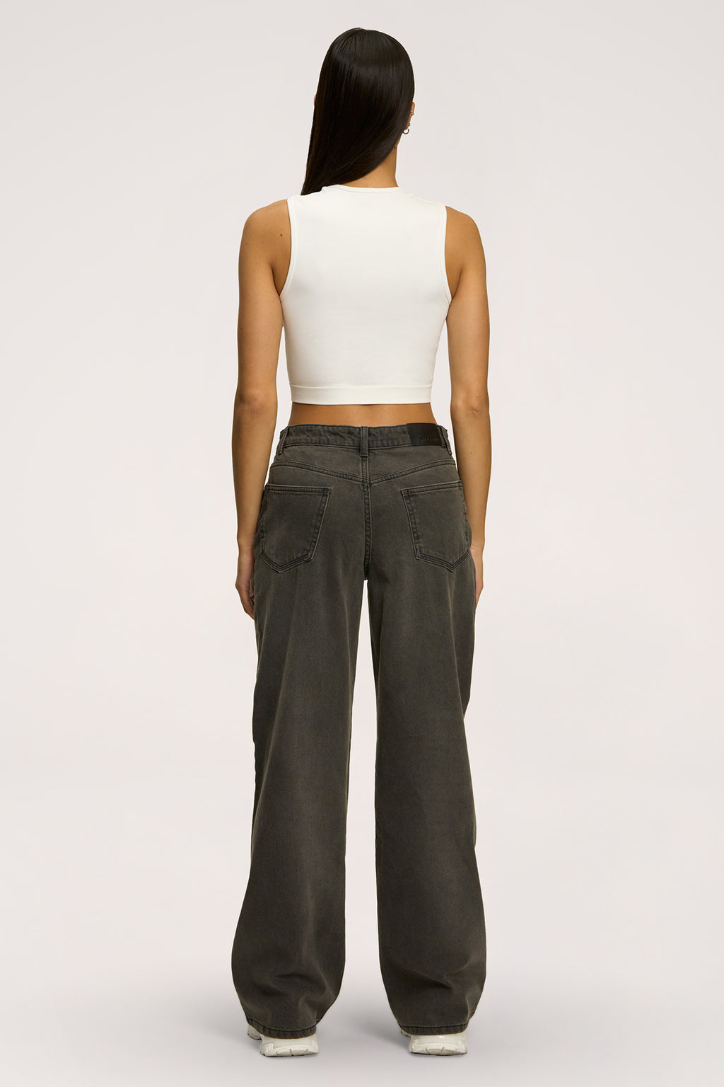 Jeansy boyfriend grey