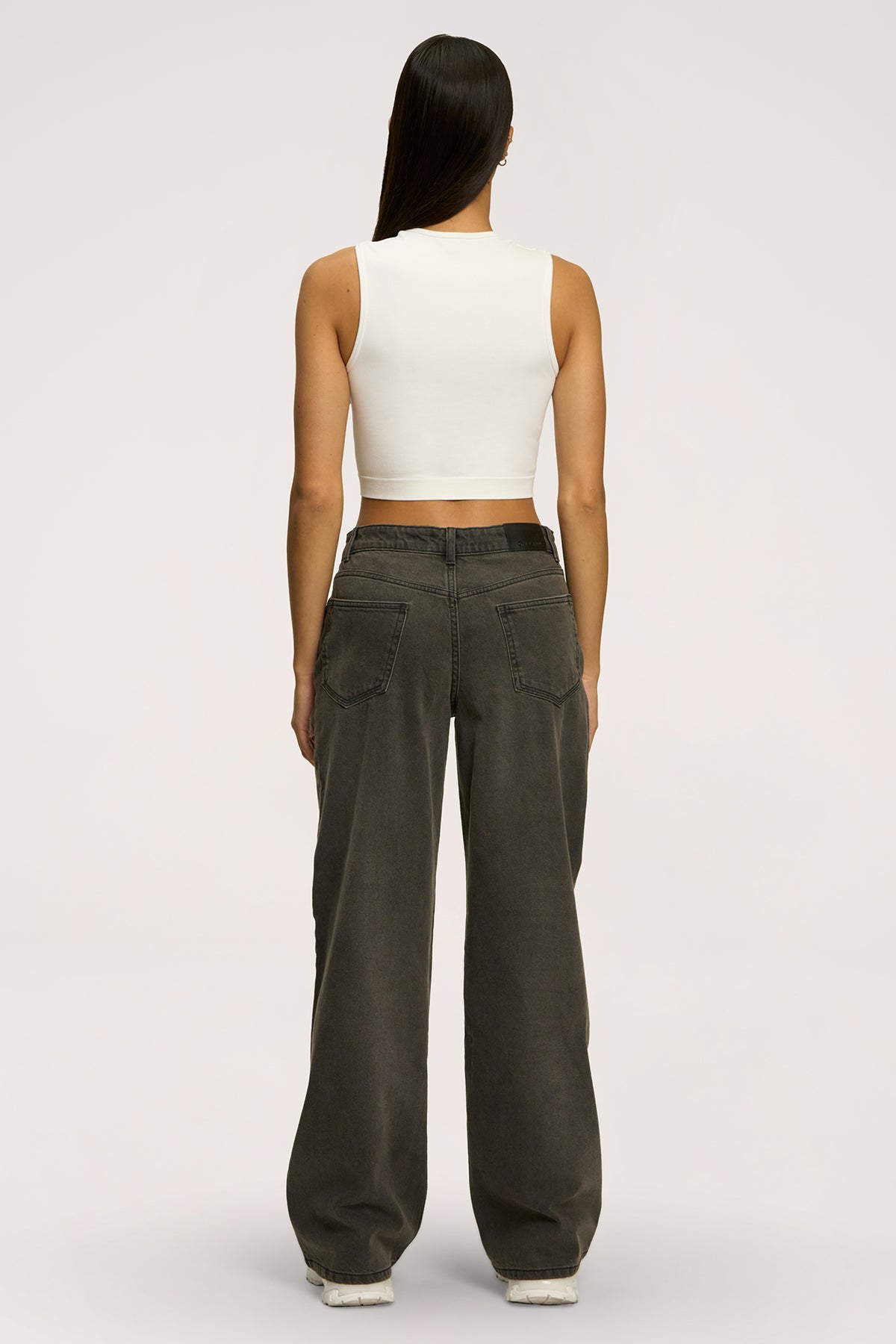 Jeansy boyfriend grey