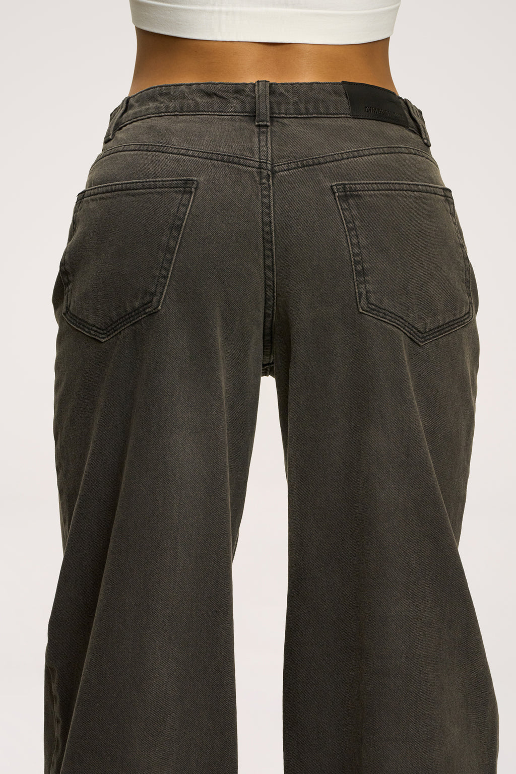 Jeansy boyfriend grey