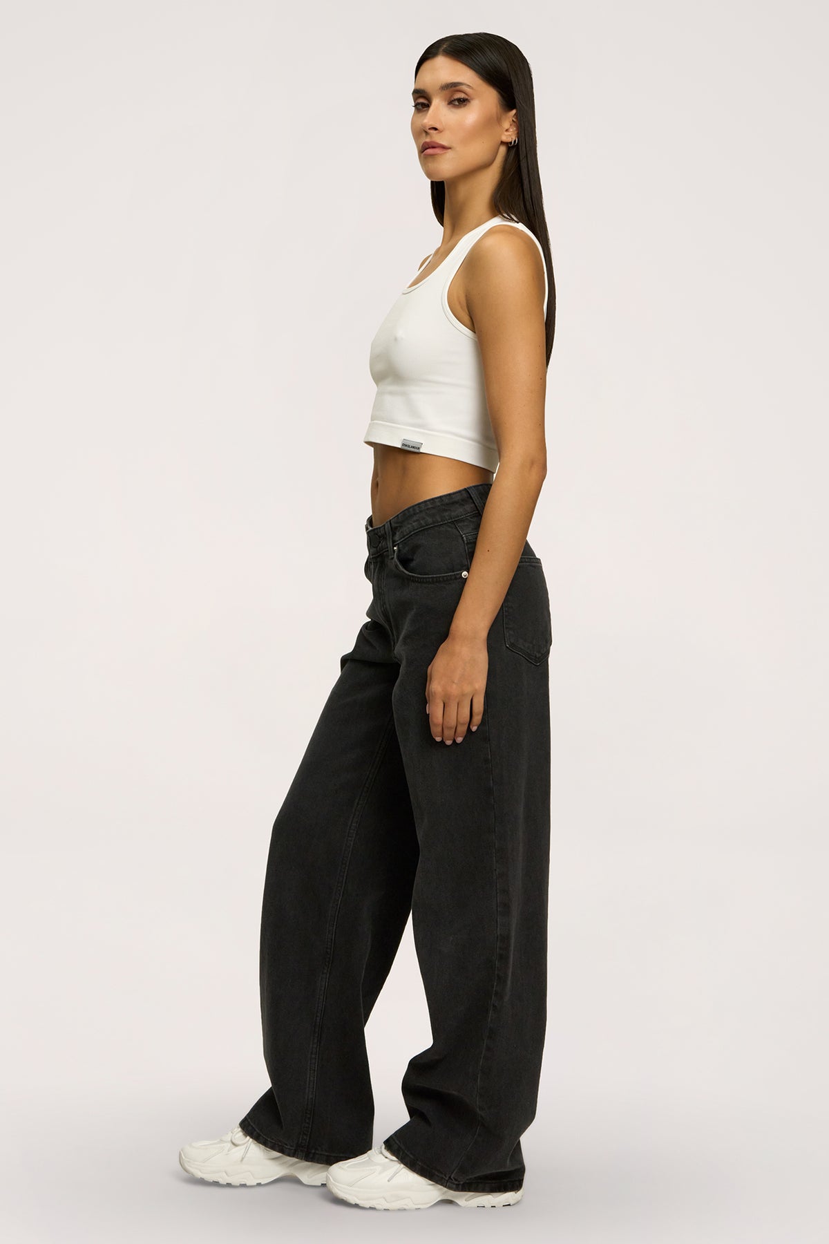 Jeansy boyfriend black