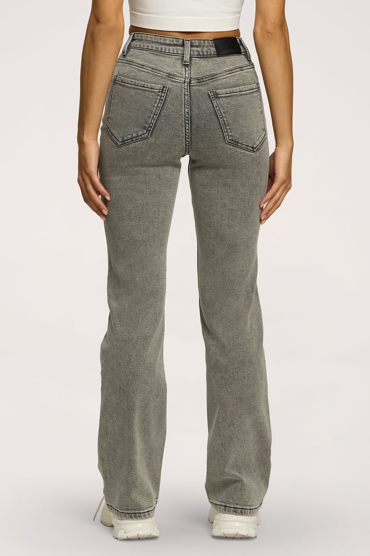 Jeansy classic grey