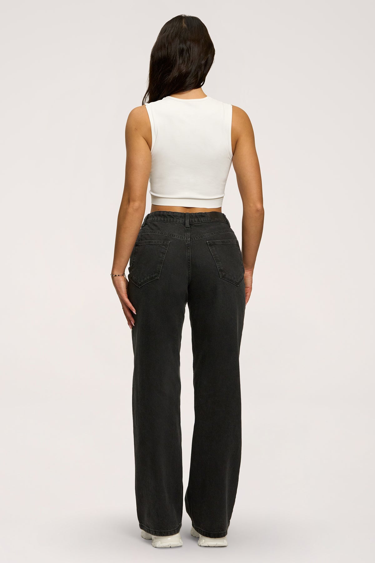 Jeansy boyfriend black