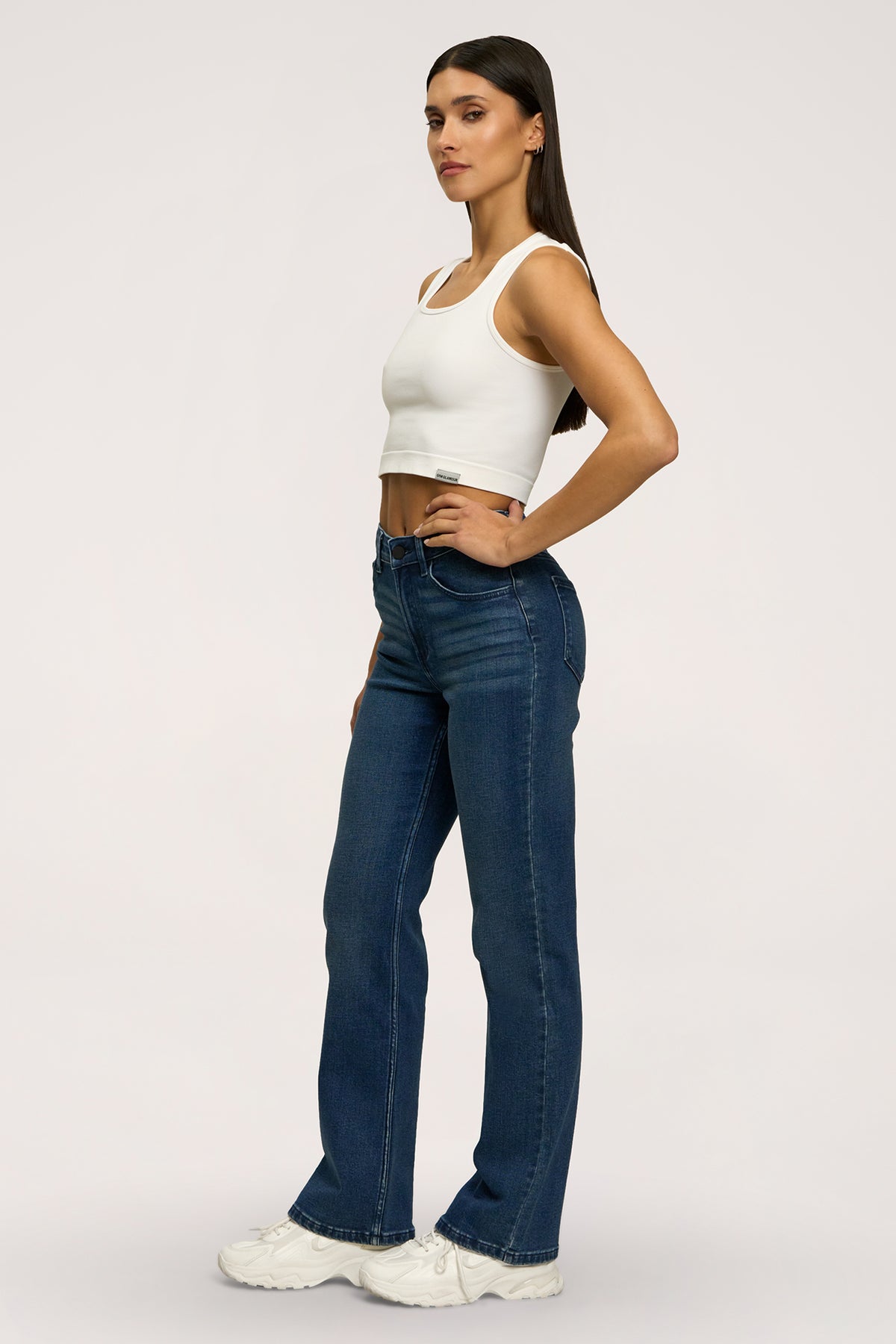 Jeansy classic navy blue