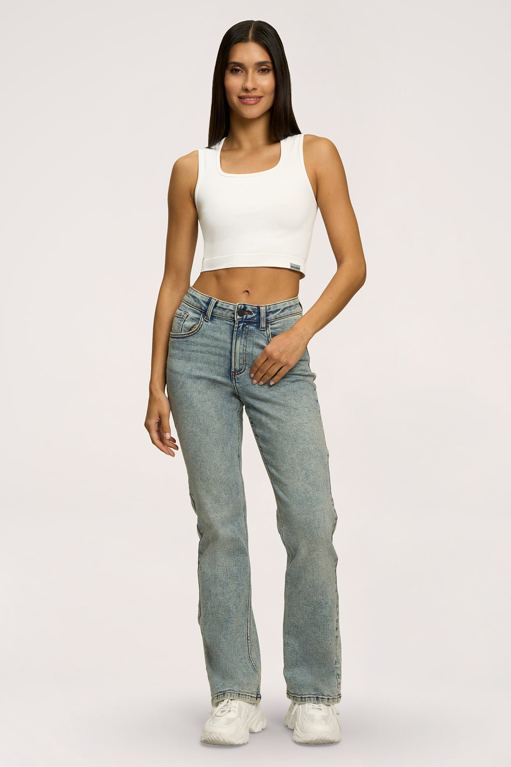 Jeansy classic light blue