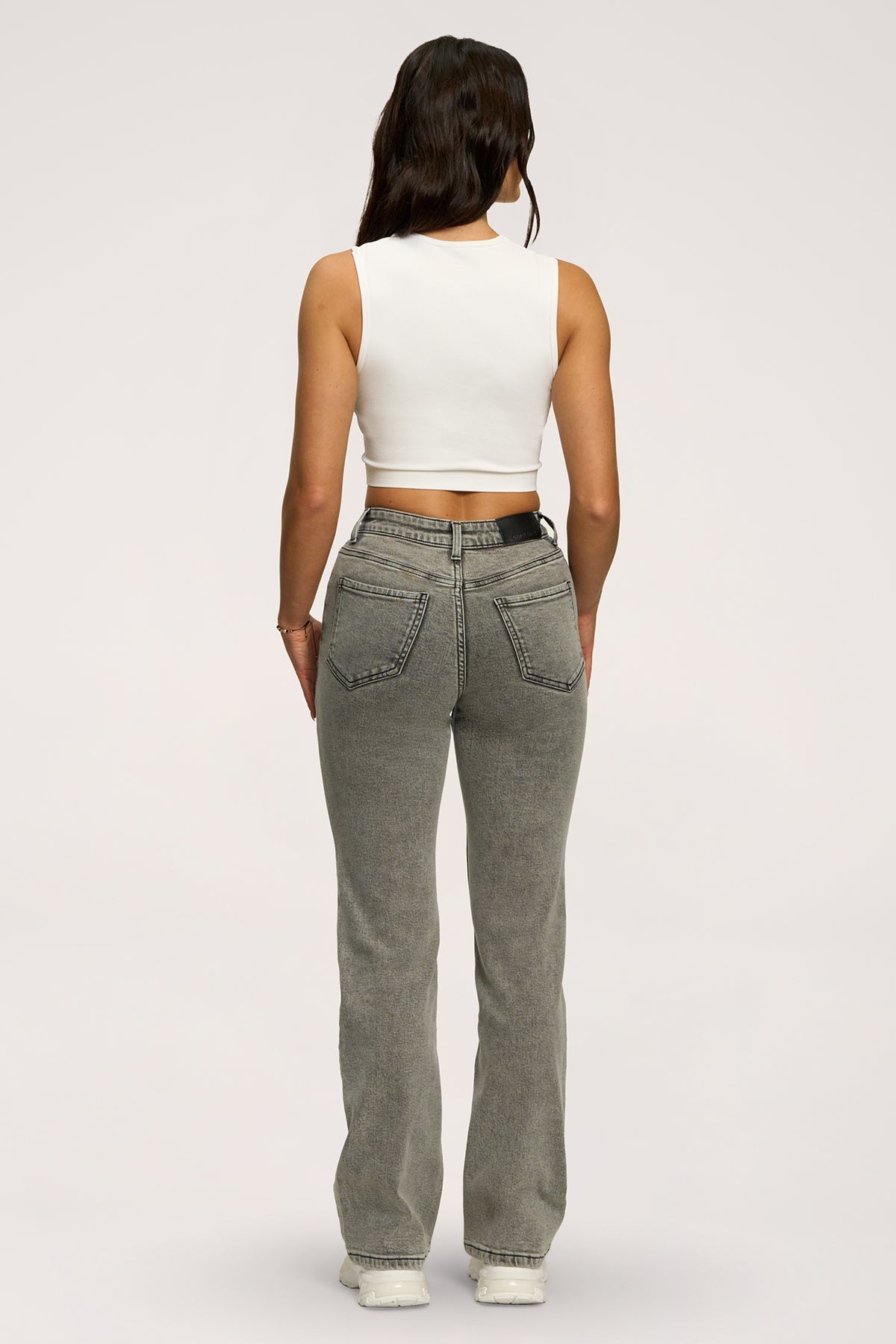 Jeansy classic grey