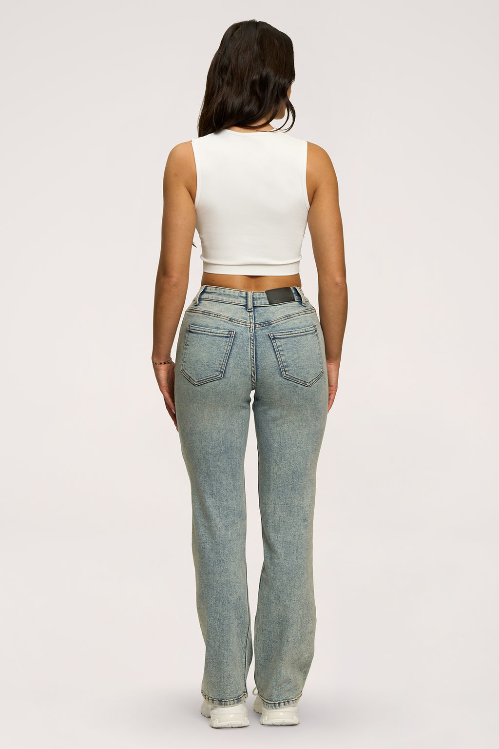 Jeansy classic light blue