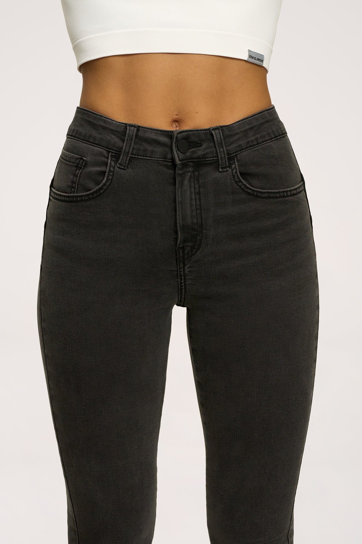 Jeansy skinny perfect slim black