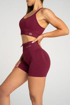 Šortky push up 2.0 merlot
