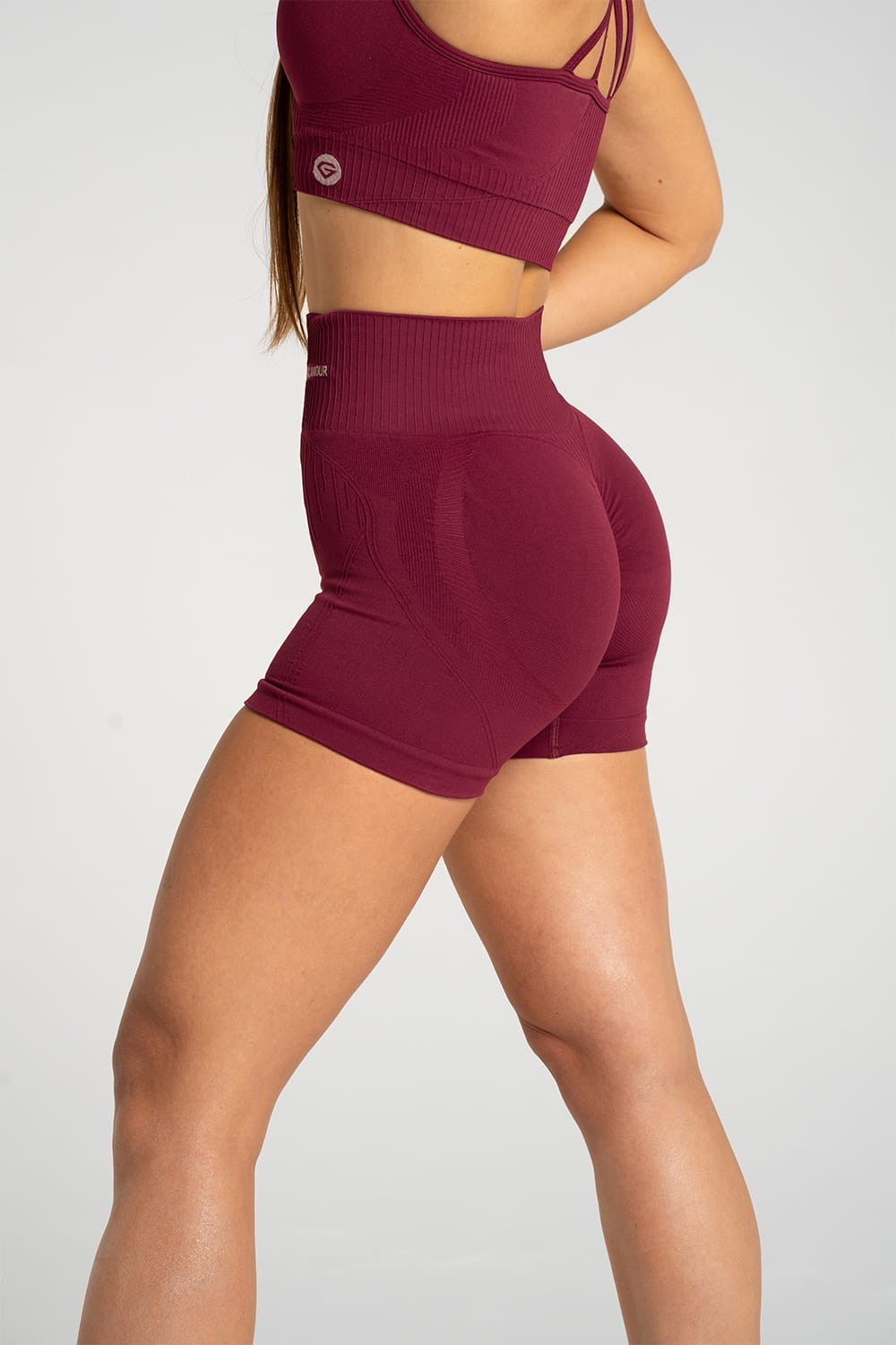 Spodenki push up 2.0 merlot