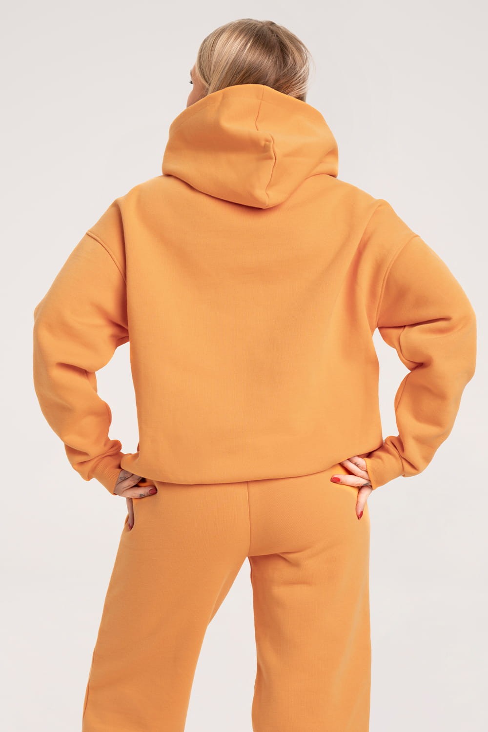 Bluza college tangerine