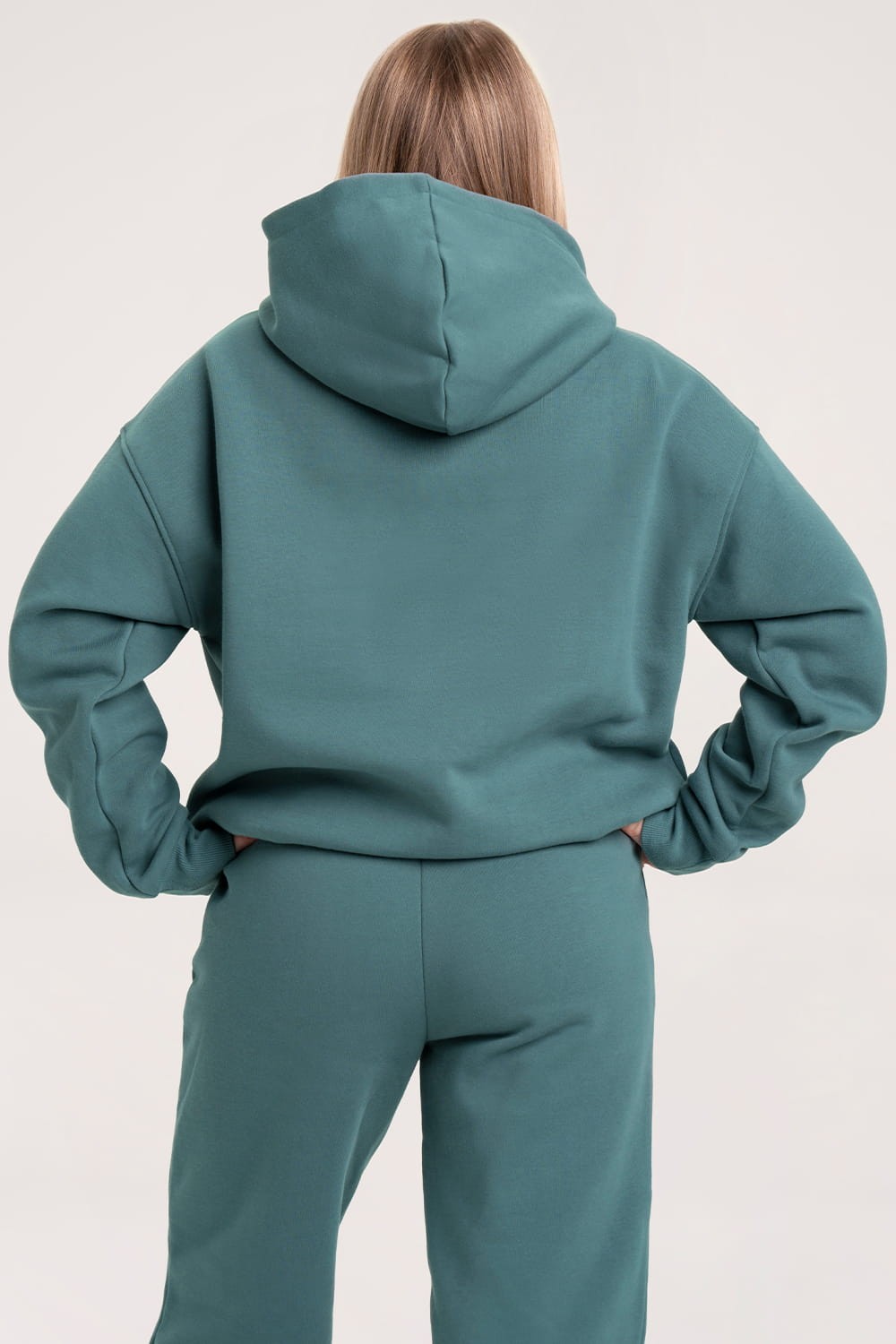 Bluza college ocean glow