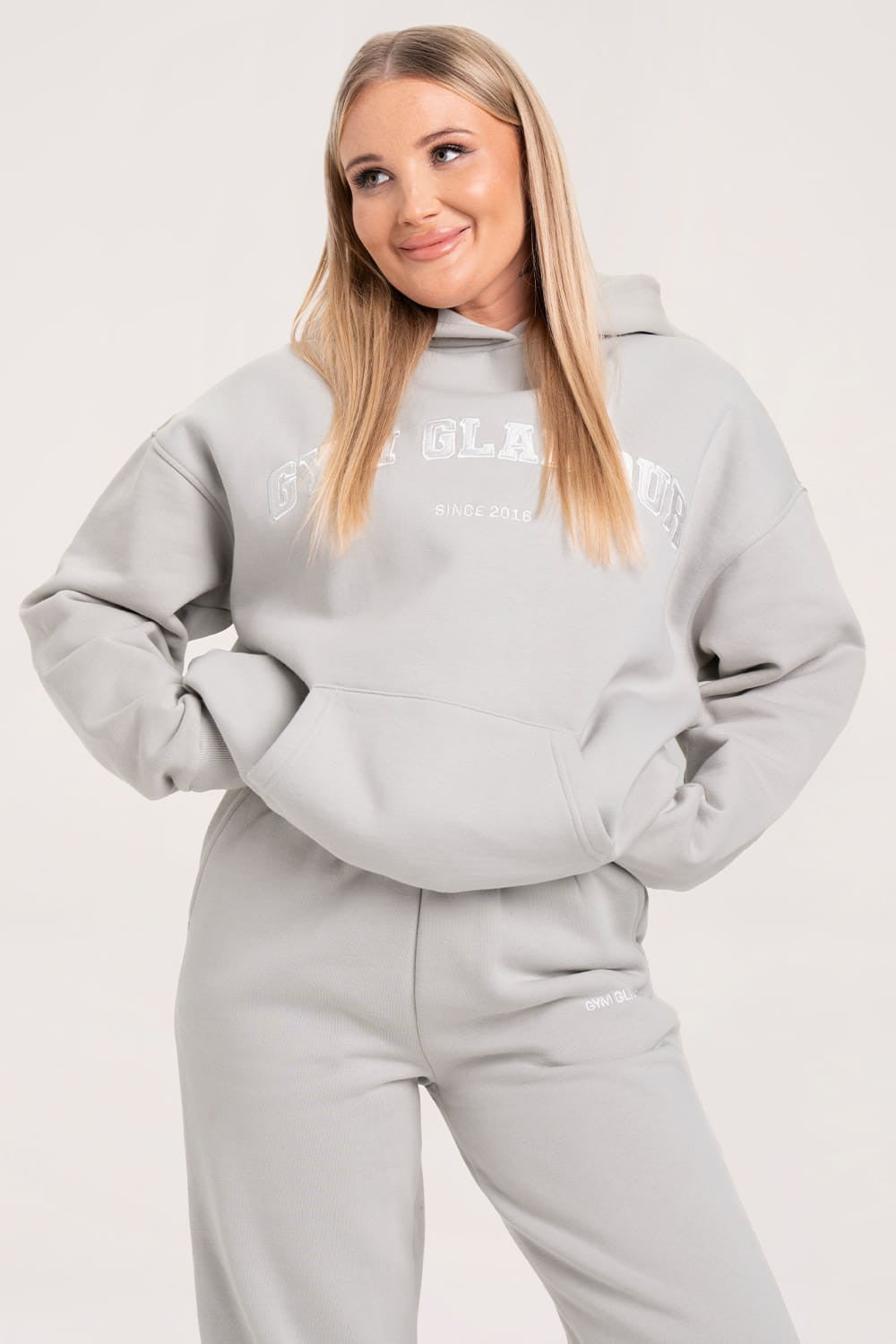Bluza college platinum