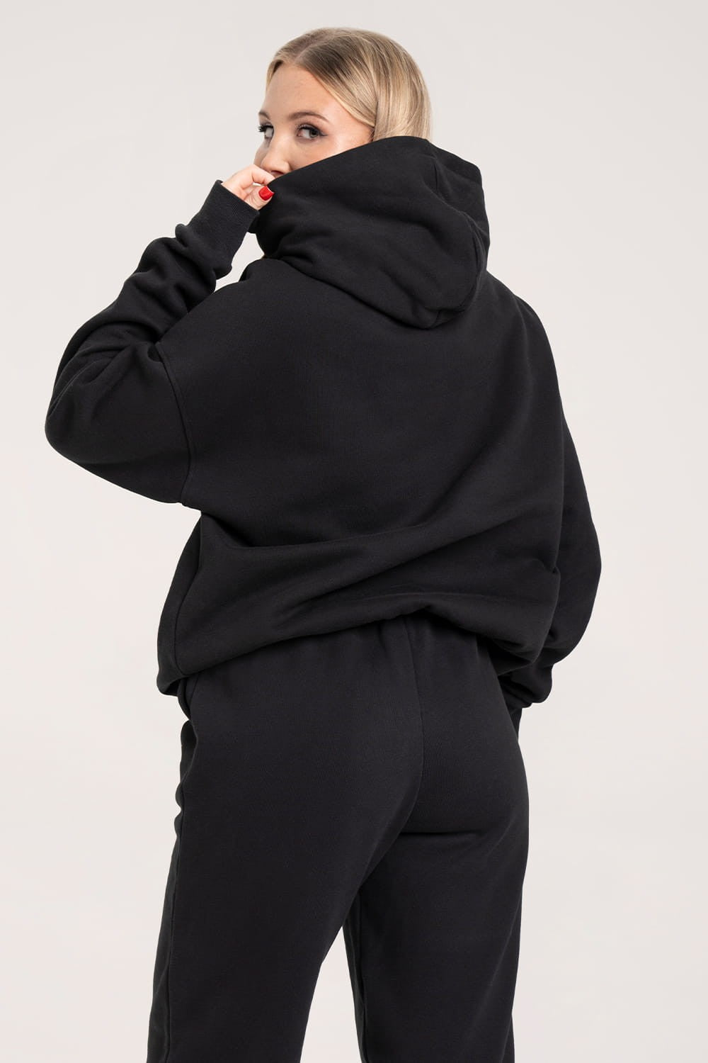 Bluza college black