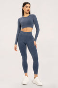 Leginsy sprane blue