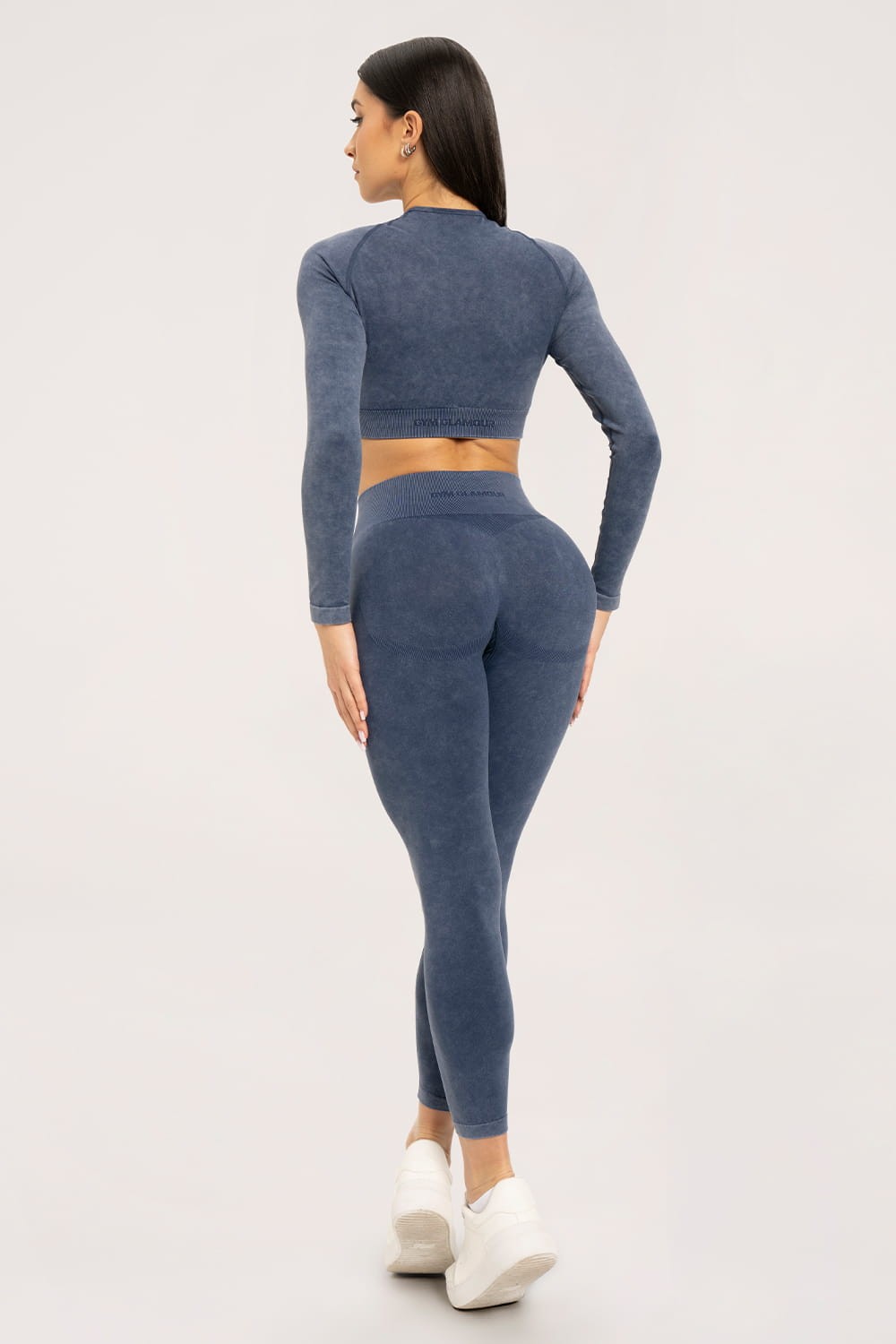 Leginsy sprane blue