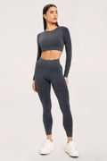 Leginsy sprane anthracite