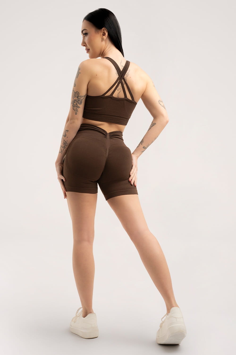 Spodenki deep push up 2.0 chocolate