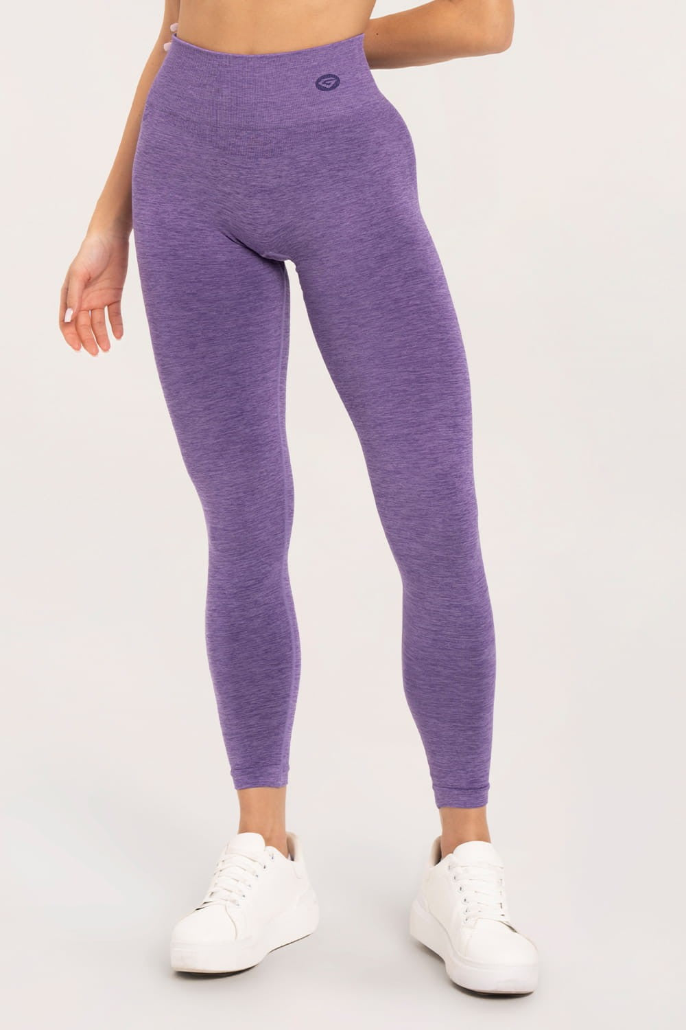 Leginsy seamless push up violet
