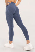 Leginsy seamless push up dark blue
