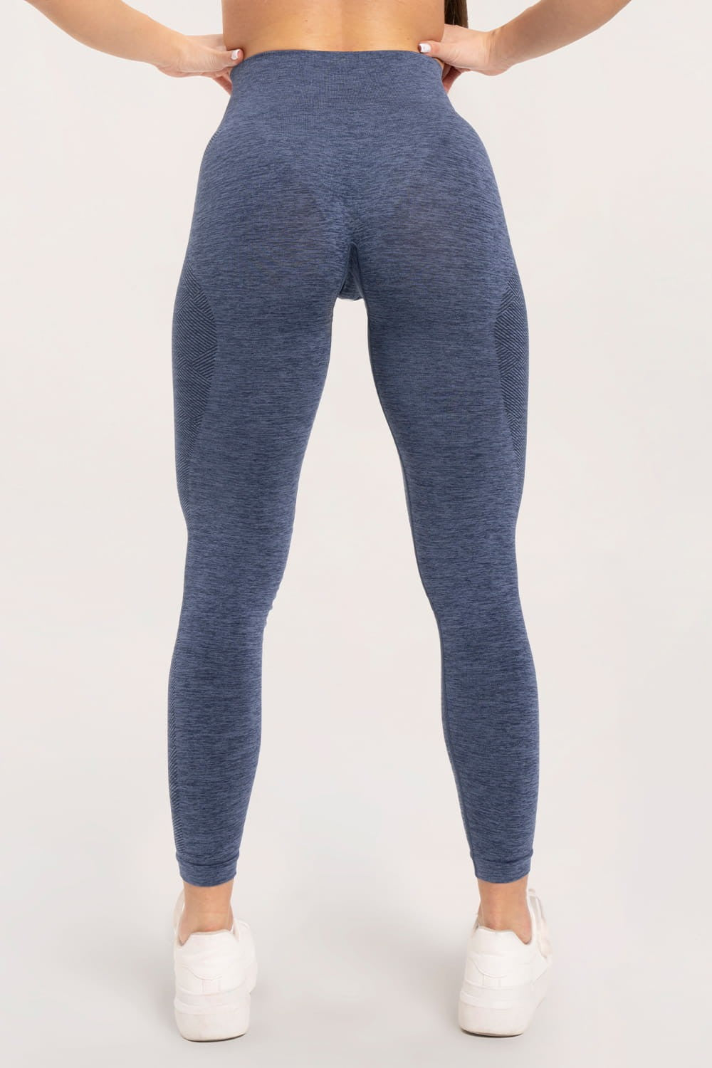 Leginsy seamless dark blue