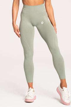 Legíny basic scrunch green