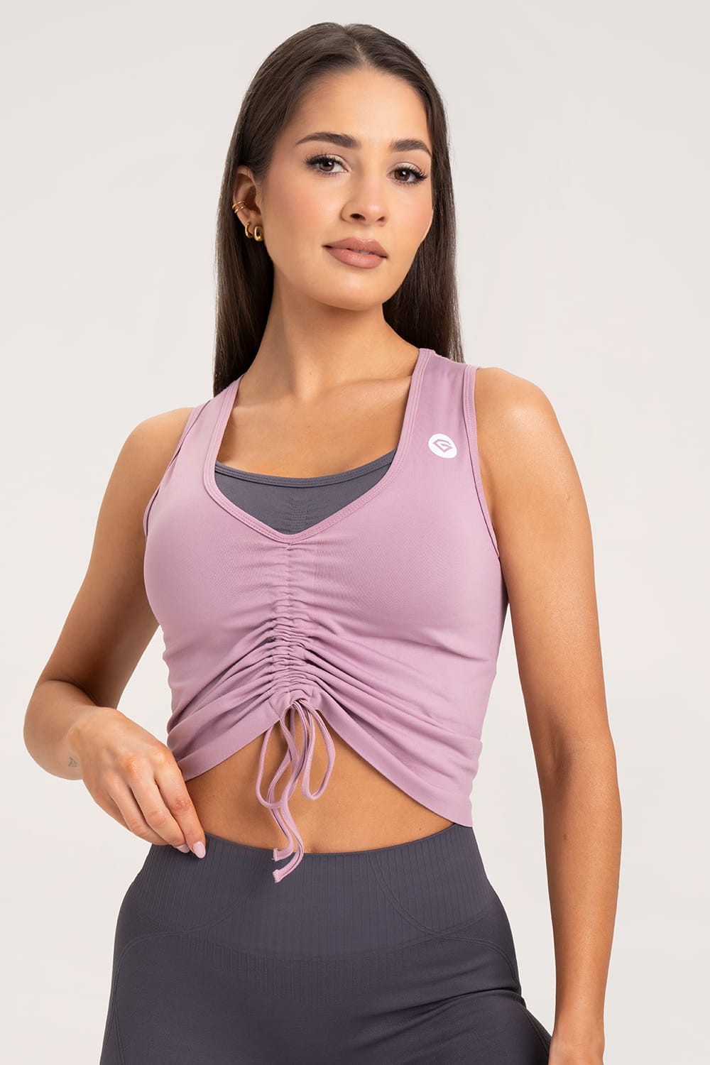 Top ściągany pink