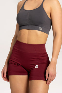 Šortky basic burgundy