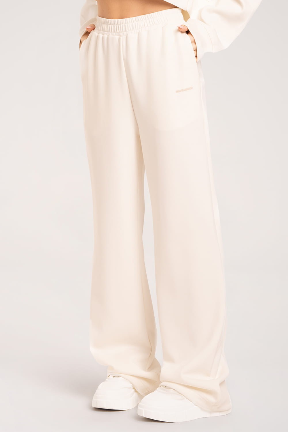 Spodnie dresowe Smooth cream