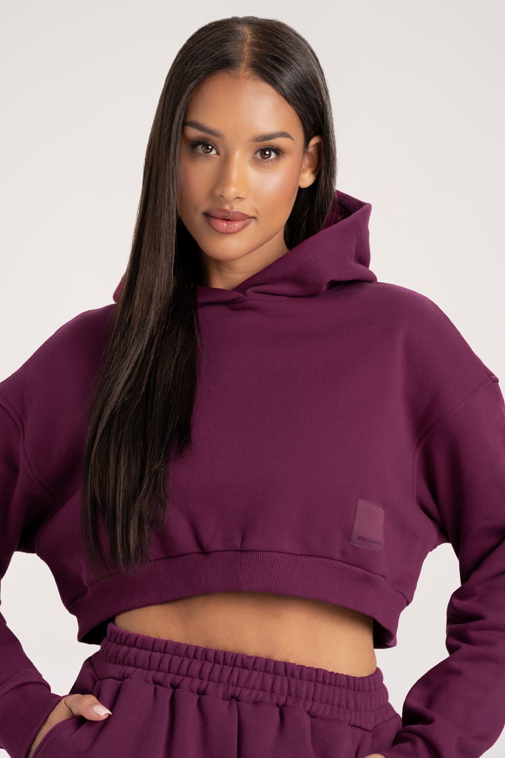 Bluza Crop Amaranth