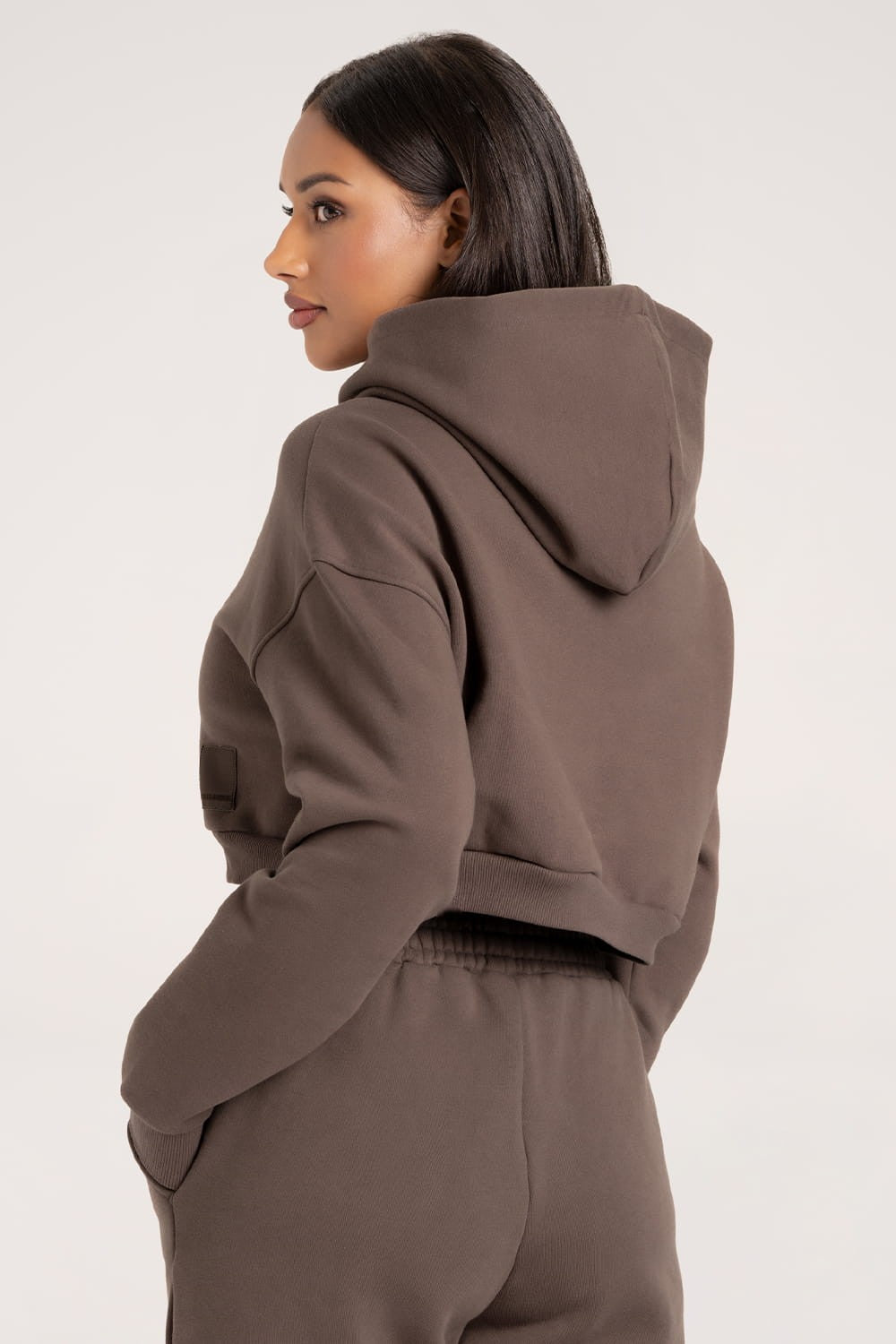 Bluza Crop Chocolate