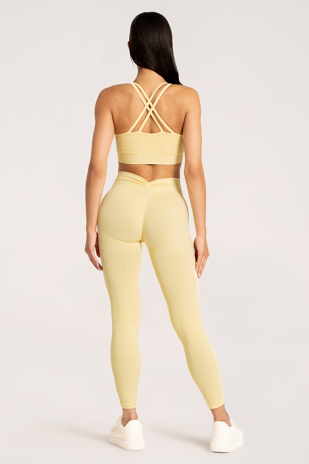 Leginsy deep push up 2.0 butter yellow