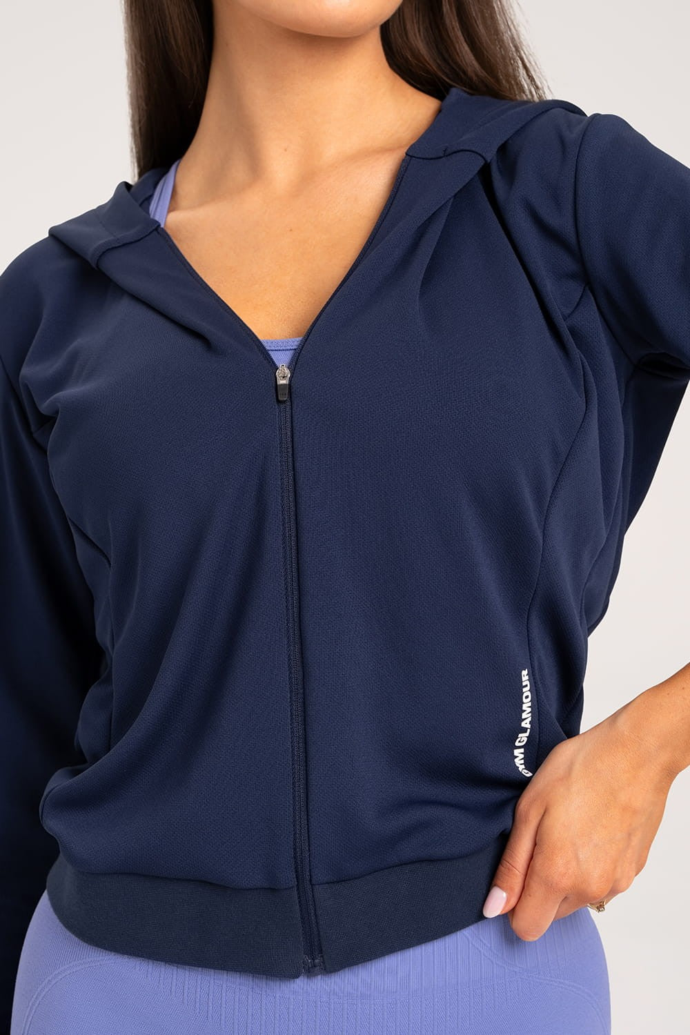 Bluza rozpinana deep blue