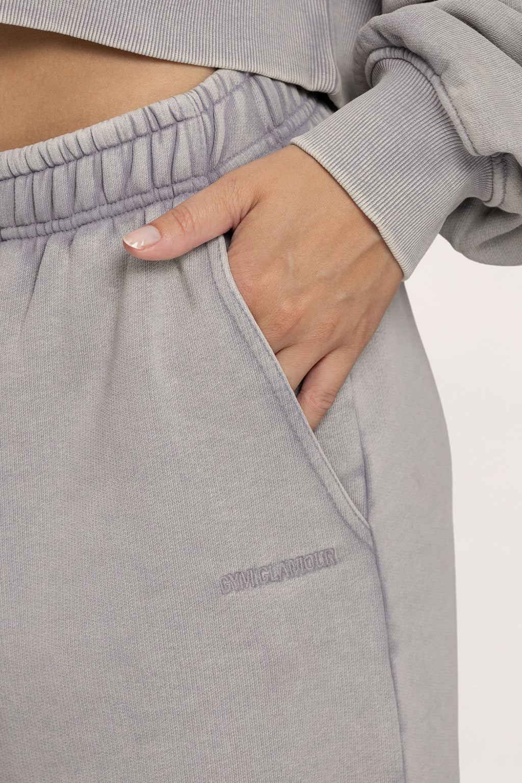 Easy Jogginghose mit geradem Bein light grey