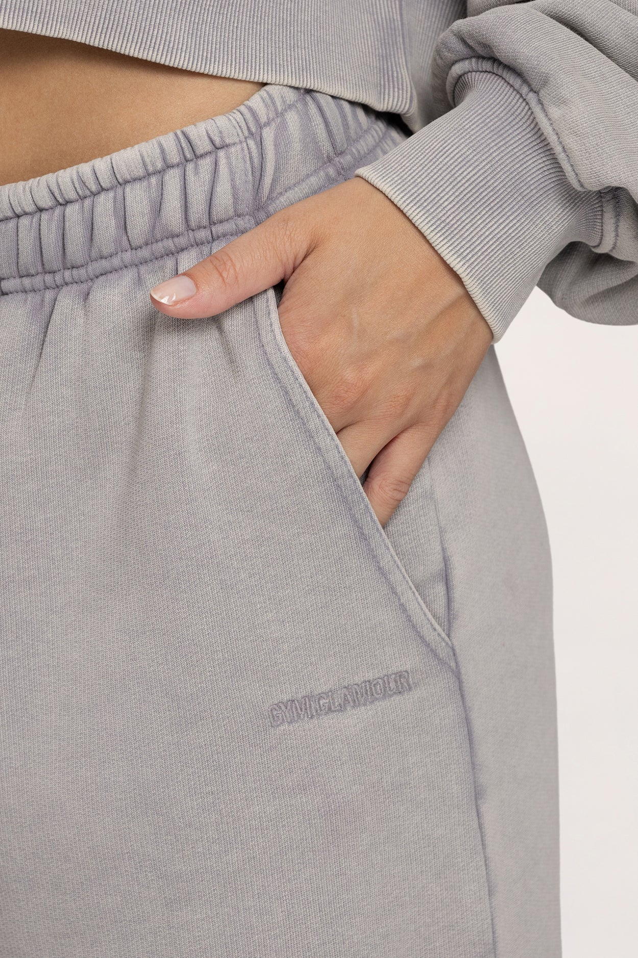 Easy Jogginghose mit geradem Bein light grey