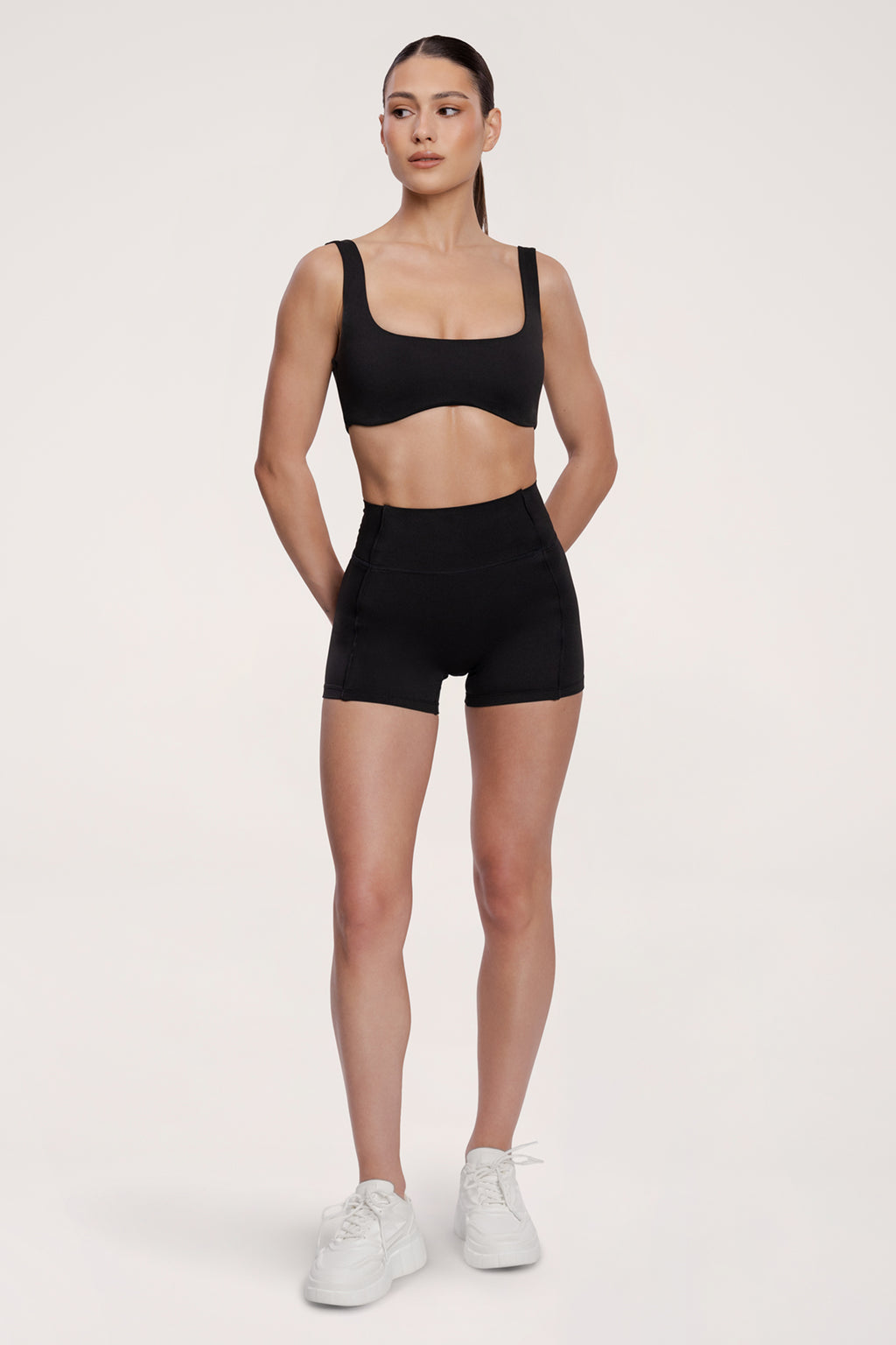 Spodenki pilates era black