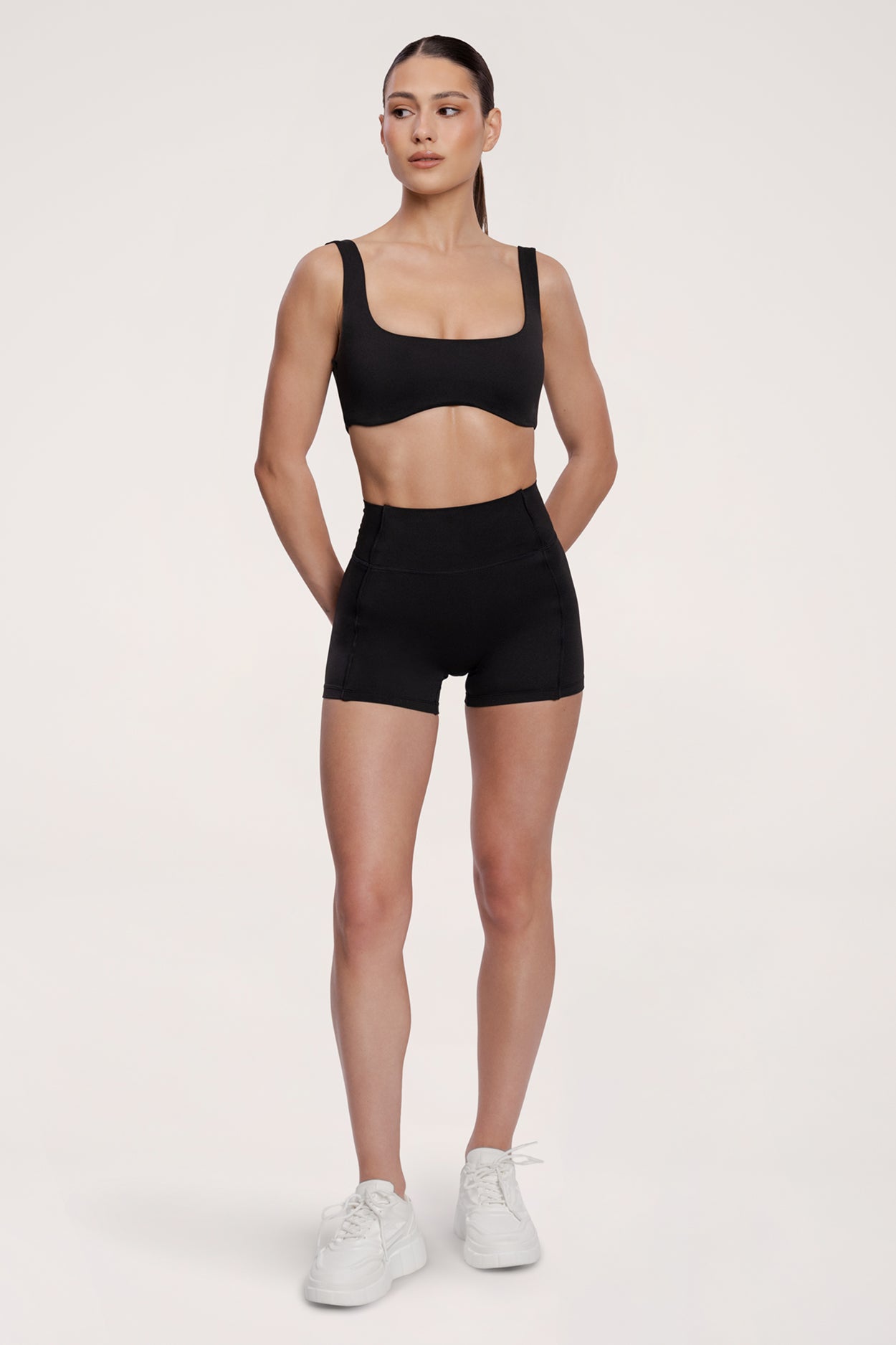 Spodenki pilates era black